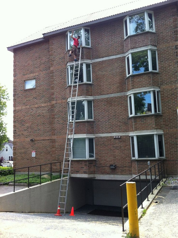 outdoor scaffold